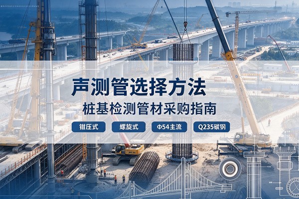 会昌声测管选型标准