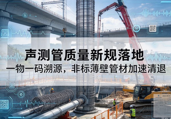 会昌声测管质量新规落地，一物一码溯源，非标薄壁管材加速清退